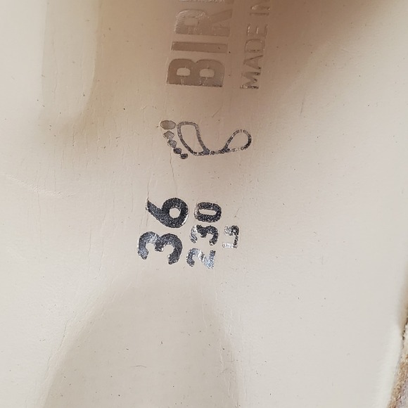 Birkenstock Gizeh Sandals Womens Sz 5 Thong Toe Sandal - Picture 5 of 13